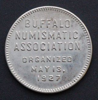 Buffalo Numismatic Association (b.  N.  A. ) 1941 Members Numismatist Token photo