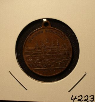 Glasgow Scotland Exhibition 1901 Medal photo