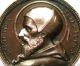 Angel Of Hope & Pope Pius V - Rare Antique Art Medal Pendant Signed Ludovic Penin Exonumia photo 1