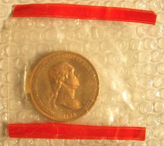 Bronze George Washington Presidential Medal 1 5/16 