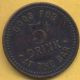 Vintage Max & Leo ' S Place,  Hammond,  Indiana 5 Cents In Drink Token. Exonumia photo 1