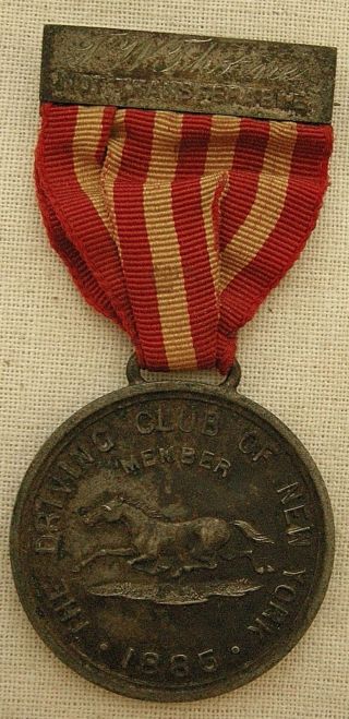The Driving Club Of York Member Medal,  1885 photo