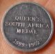 Antique Queen ' S South Africa Medal 1899 - 1902 Token Medal Exonumia photo 1