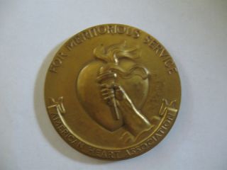 American Heart Association Meritorious Service Bronze Medal photo