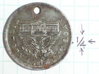 Token Victory Liberty Loan Made From Captured German Cannon Wwi Awarded By The U photo