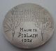 1950 Archangel St Michael / Fight Against Tuberculosis French Art Medal Exonumia photo 1