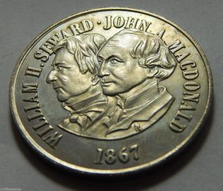 Vintage Ak William Seward Alaska Token Medal - 1967 Centennial Purchase photo