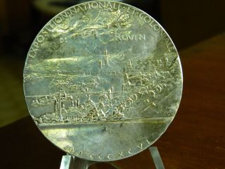 Normannia Nutrix - 1896 International And Colonial Exposition Medal - Oscar Roty photo