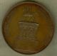 1868 Belgium Medal Upon Inauguration Of Statute Of Charlemagne,  By C.  Jehotte Exonumia photo 1