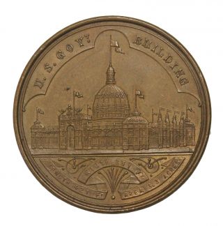 1893 Chicago World ' S Columbian Exposition So - Called Dollar Sc$ Hk 155 photo