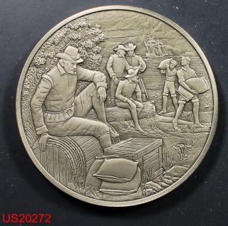May 14 1607 Jamestown Established Franklin Medal photo