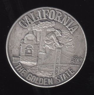 1974 California The Golden State Walker Scott $10 Dollar Gift Coin photo