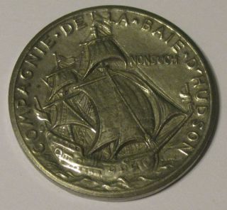 Hudson ' S Bay Company 1670 - 1970 Large Medal photo