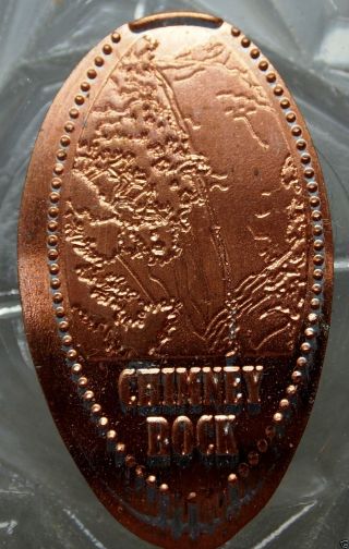 Chimney Rock,  N.  C.  Elongated Small Cent.  10808 photo
