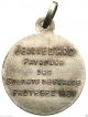 Saint Joan Of Arc - Patron Of French Soldiers - Antique Art Medal Pendant Exonumia photo 2