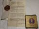 1950 Washington Dc Capitol Sesquicentennial Medal - Hk508 W Orig.  Box And Papers Exonumia photo 1