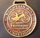 Uruguay Mountain Bike Competition Award Design Cycling Medal Exonumia photo 1