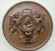 1876 Philadelphia Exhibition Washington Copper Medal 52mm Diameter Exonumia photo 1