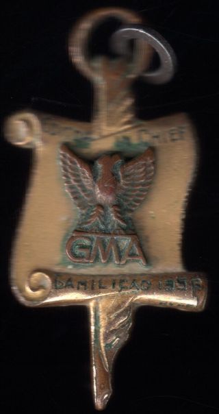 1956 Old Editor In Chief Gma Gamilicad Medal photo