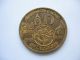 J.  H.  Hirsch & C0 Souvenir Medallion - Good Luck Symbols - 1919 St.  Louis Exonumia photo 1
