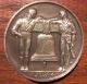 Silver Medallion Bicentenial 2 Centuries Of Liberty & Peace ● 2 Real Diamonds ● Exonumia photo 1