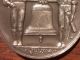 Silver Medallion Bicentenial 2 Centuries Of Liberty & Peace ● 2 Real Diamonds ● Exonumia photo 3