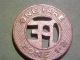 Los Angeles Ca Transit Token 450h Obsolete Pacific Electric Co.  1943 20 Mm Exonumia photo 1