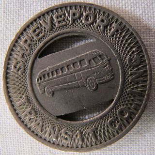 Vintage Shreveport Louisiana Transit Student Bus Token La - 810h Whotoldya 1125sp photo