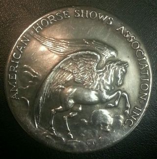 American Horse Shows Assiciation,  Inc.  Silver Medal photo