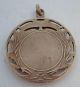1920s Saint Cecilia Music Award French Bronze Art Pendant Medal / St Cecile Exonumia photo 1