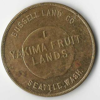 Seattle Washington Swastica/swastika Token - Rare Maker photo