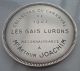 1921 Brussels Mayor / Saint Michael & Devil Belgian Art Silver Medal By Chaplain Exonumia photo 1
