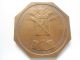 Bronze Art Deco Medal By Victor Demanet - Centenary Of Belgian Independance Exonumia photo 1