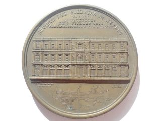 Bronze Architecture Medal By De Cluysenaar / Hart - St.  Hubert Gallery photo