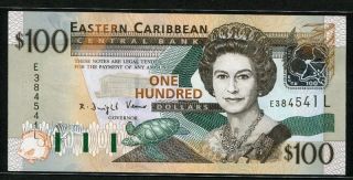 East Caribbean 2003,  100 Dollars,  P46l,  Gem Unc photo