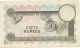 Seychelles 50 Rupees P - 17e 1.  8.  1973 F - Vf $159.  00 Usa Others Ask Paper Money: World photo 1