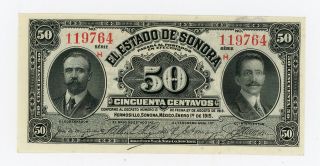 Mexico … P - S1070 … 50 Centavos … 1915 … Unc photo