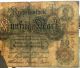 German 1910 Reichsbanknote 50 Mark Old Germany Banknote Marks Old Money Europe photo 4