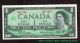 Bc - 45a $1 1967 Very Choice Crisp Uncirculated Bank Of Canada Currency Note Ye Canada photo 1