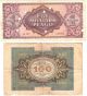 1920 Germany 100 Mark,  Hungary 1 Million Note. Europe photo 1