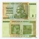 Zimbabwe 2008 20 Billion Money Banknote Au - P 86 Inflation Currency X 5 Africa photo 1