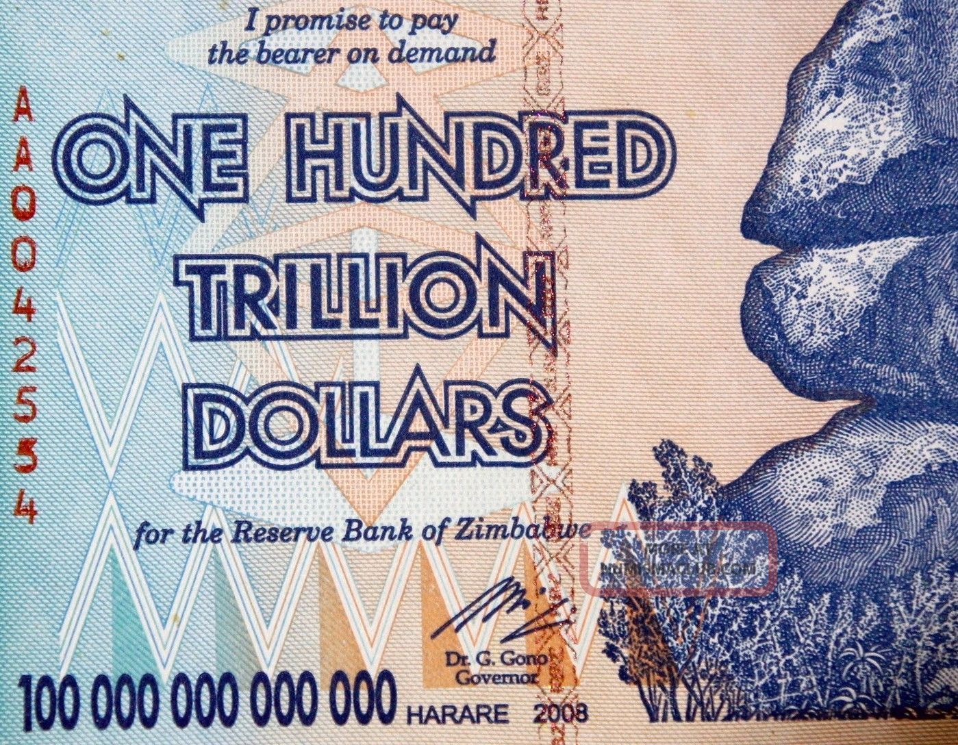 Zimbabwe Trillion Dollar Bill Images And Photos Finder