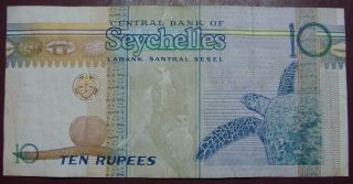 Seychelles 10 Rupees Nd Aunc. photo