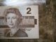Canada 2 Dollar Note 1986,  Lightly Circulated Canada photo 2