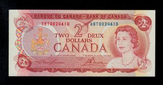 Canada 2 Dollars 1974 Abt Pick 86a Vf, . photo
