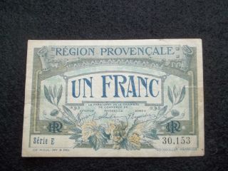1922 France Ww 1 Bon Series E photo