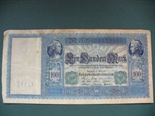 1910 - 100 Mark.  Germany. photo