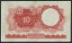 1961 Board Of Commissioners Of Currency Malaya & British Borneo Bufflalo $10 Asia photo 1