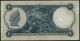 1935 The Government Of Straits Settlements King George V $1 Banknote Repaired Asia photo 1