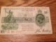 Bradbury 10 Shillings T20 Dash.  1918 Currency Note Europe photo 1